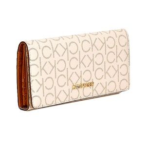 Calvin Kline Trifold Monogram Wallet